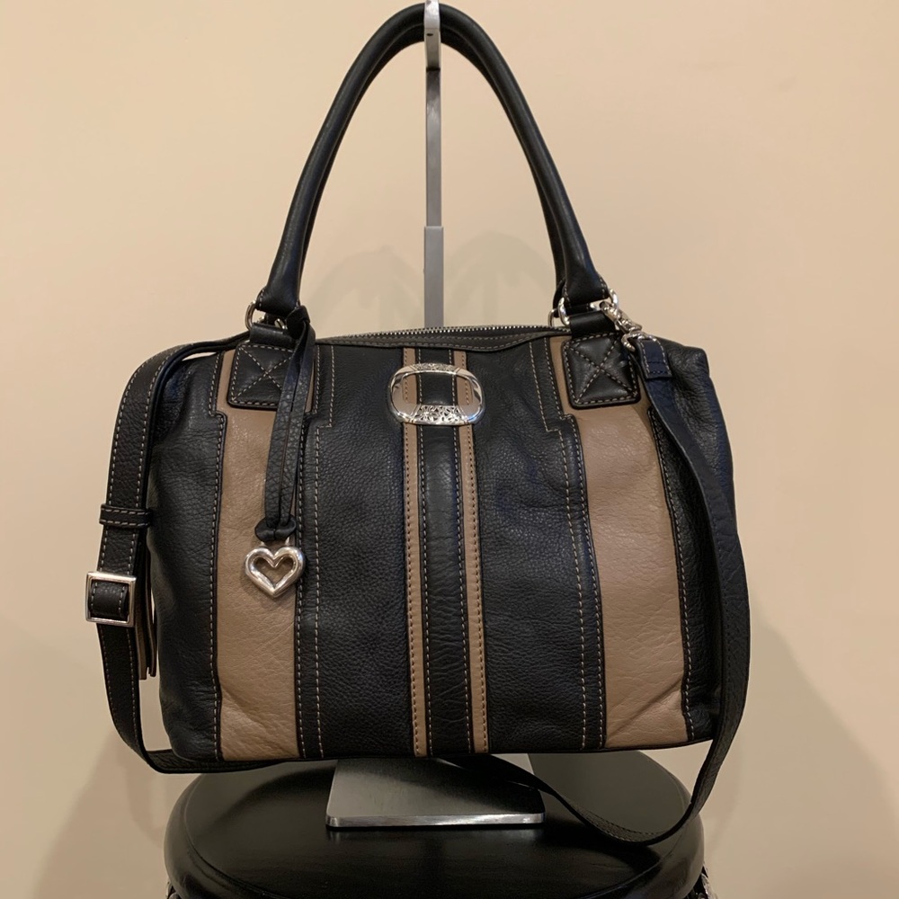 Brighton Leather Satchel - Masterpiece Collection - Maude Bowler bag - N…